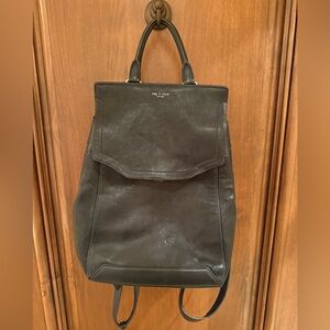 rag & bone Charcoal Leather Backpack
